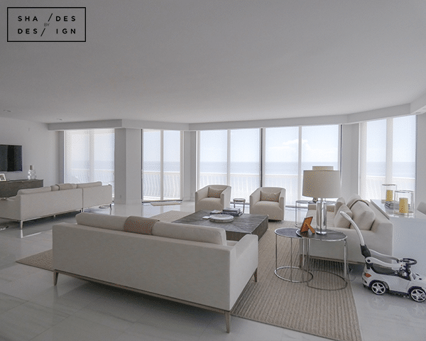 Motorized Shades and Sheers, Miami - Shades by Design