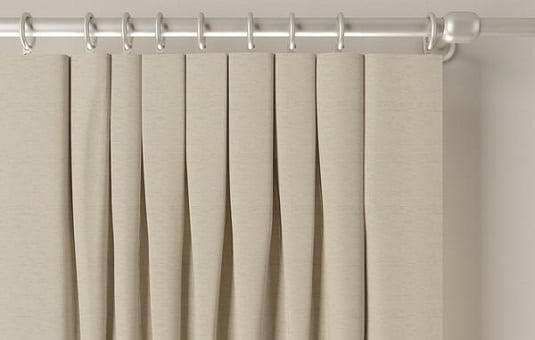 Inverted Pleat Curtains