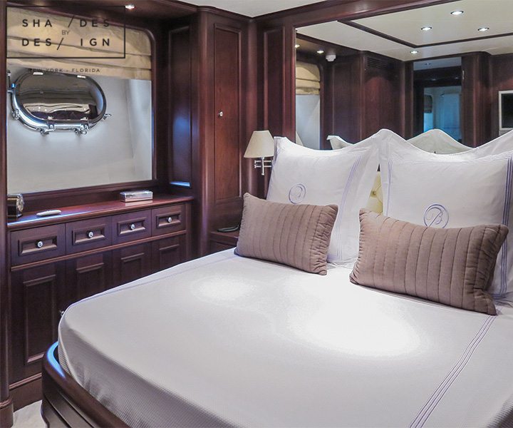 Bedroom shades yacht
