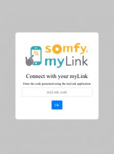 Somfy window treatment to IFTTT